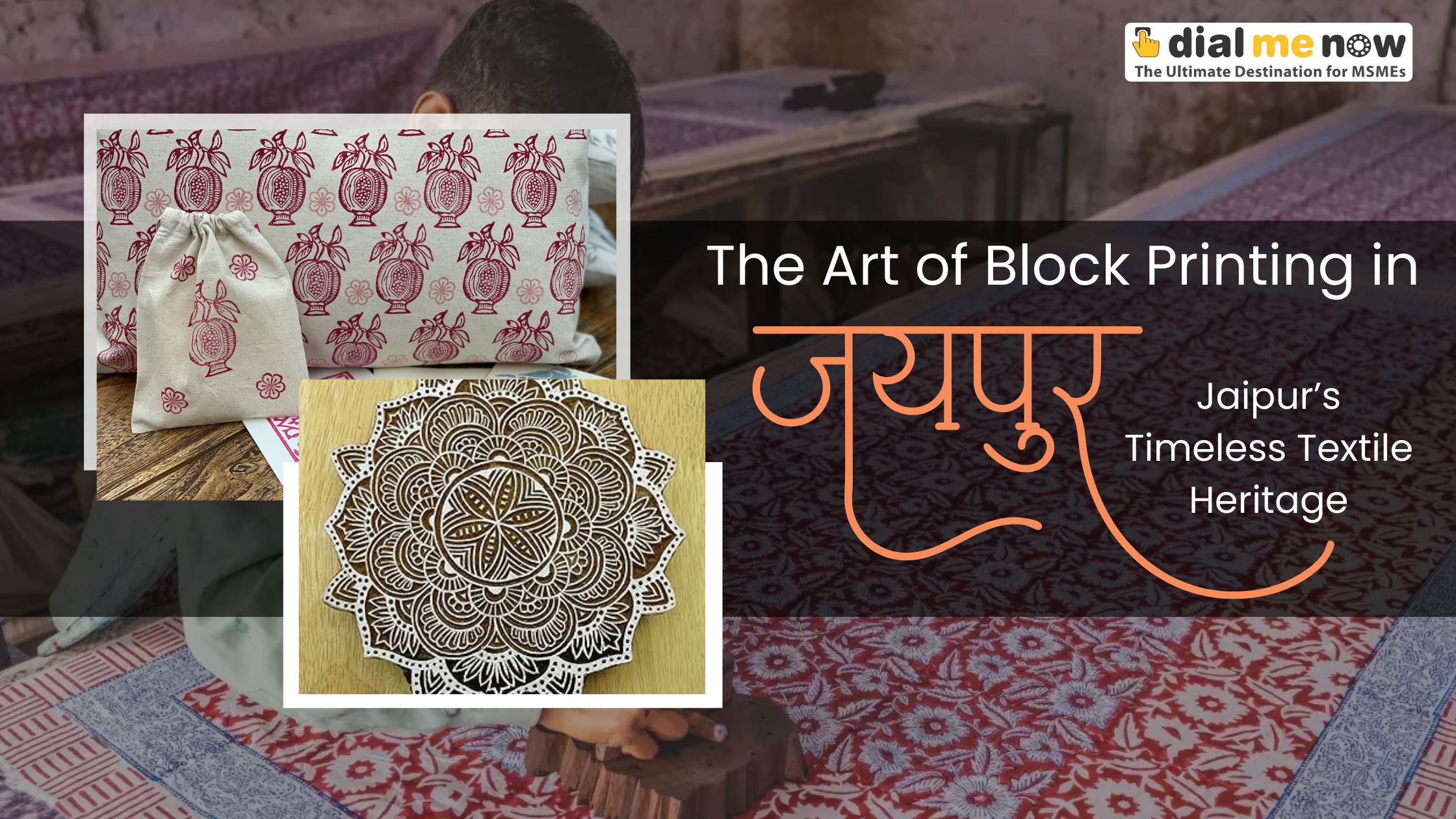 Image for The Art of Block Printing in Jaipur: Jaipur’s Timeless Textile Heritage