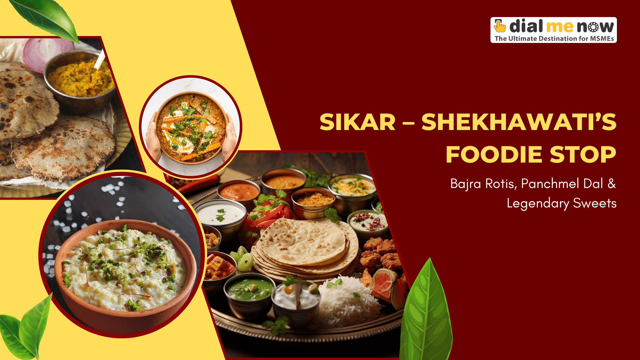 Sikar – Shekhawati’s Foodie Stop: Bajra Rotis, Panchmel Dal & Legendary Sweets