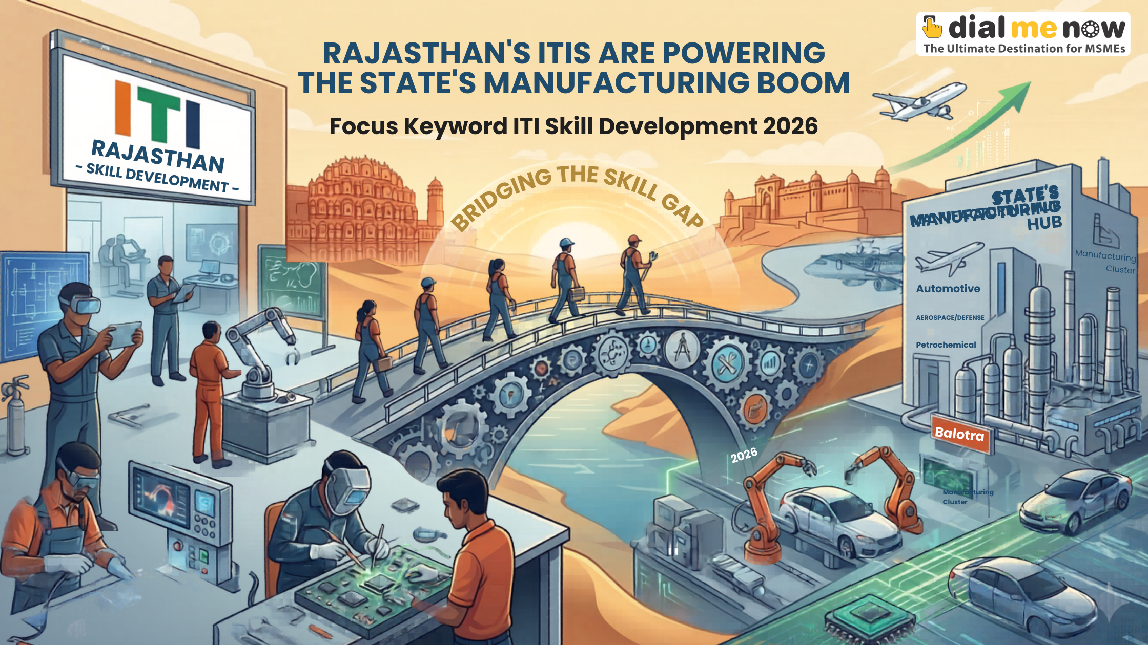 Bridging the Skill Gap: How Rajasthan’s ITIs Are Powering the State’s Manufacturing Boom