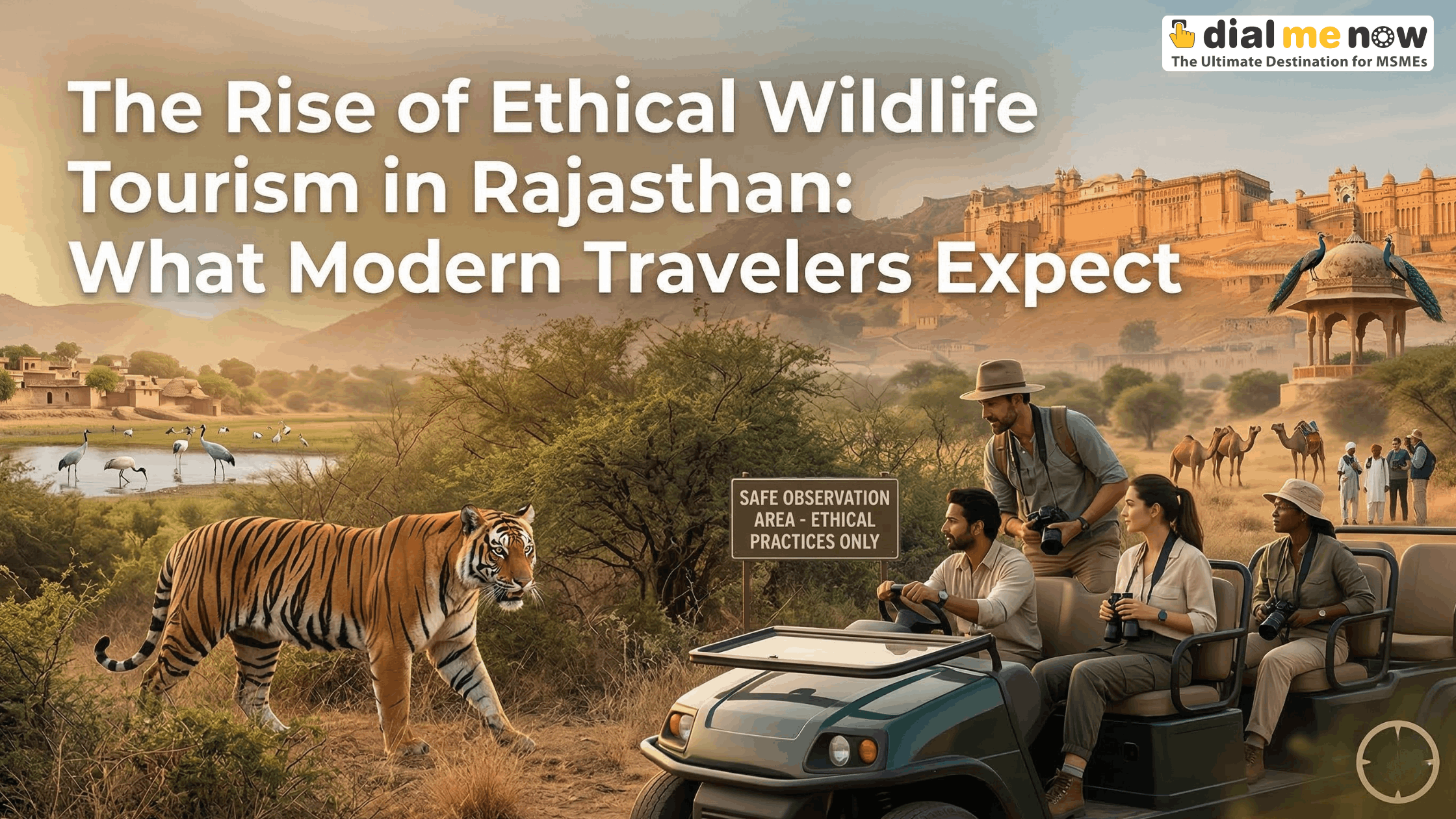 The Rise of Ethical Wildlife Tourism in Rajasthan: What Modern Travelers Expect